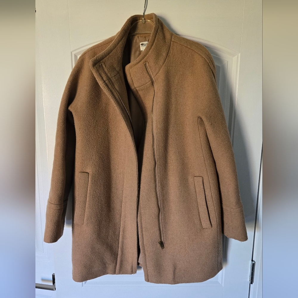 J. Crew Camel Coat